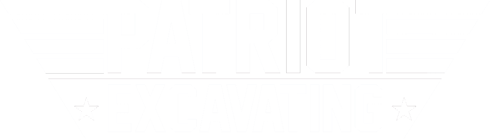 PE-LOGO-white-for-web Patriot Excavating logo in white