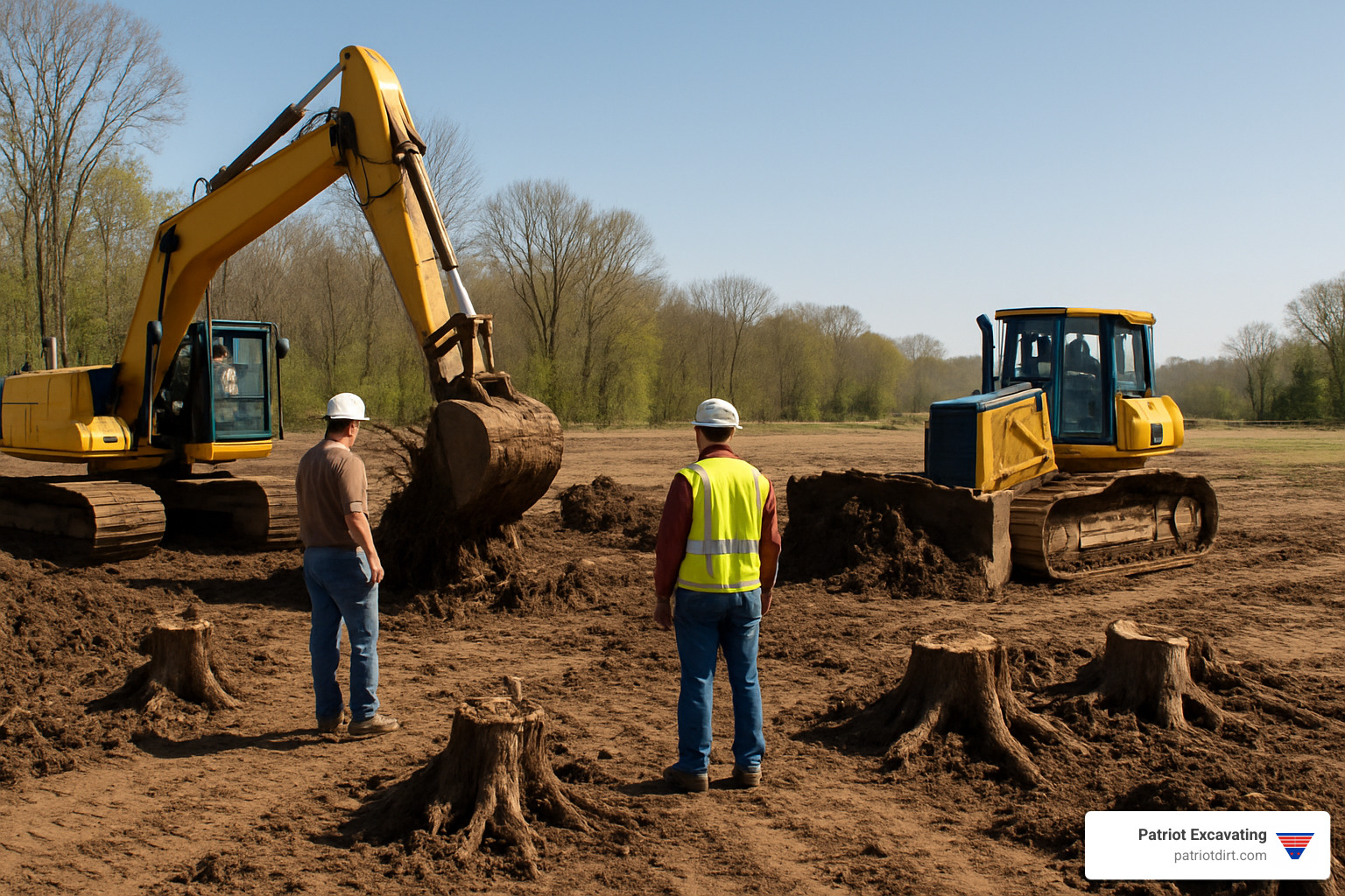Excavation and land clearing
