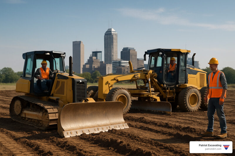 Grading contractors Indianapolis