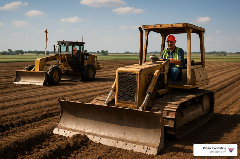 Land leveling contractors