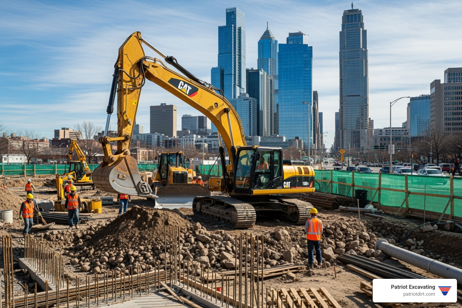 excavator rental indianapolis