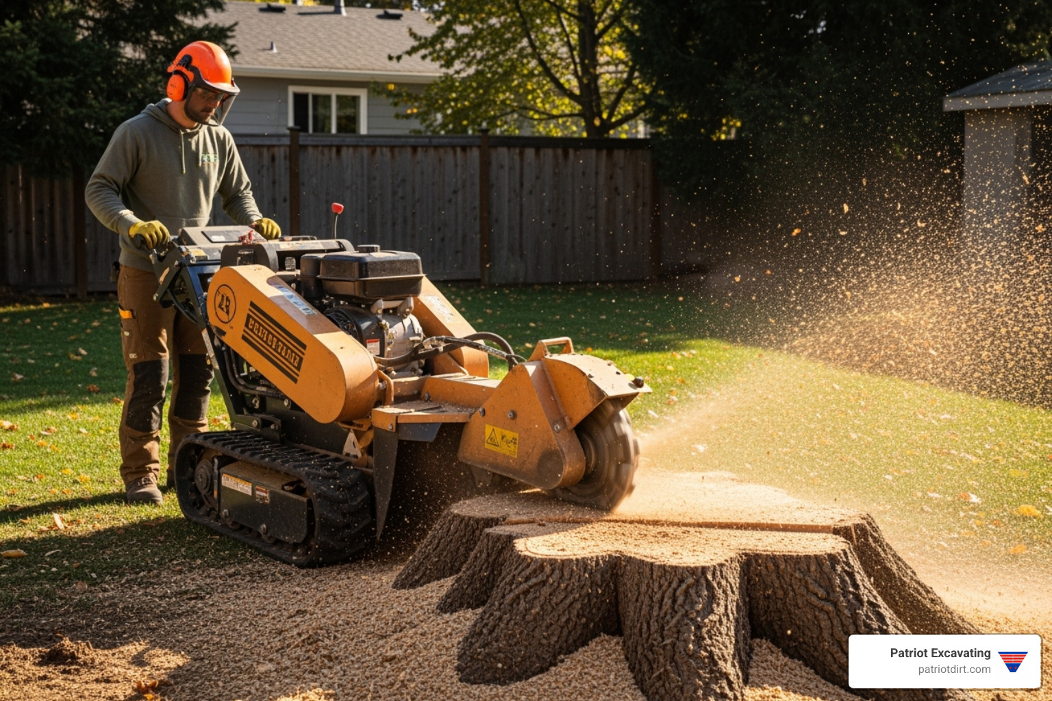 Tree and stump removal