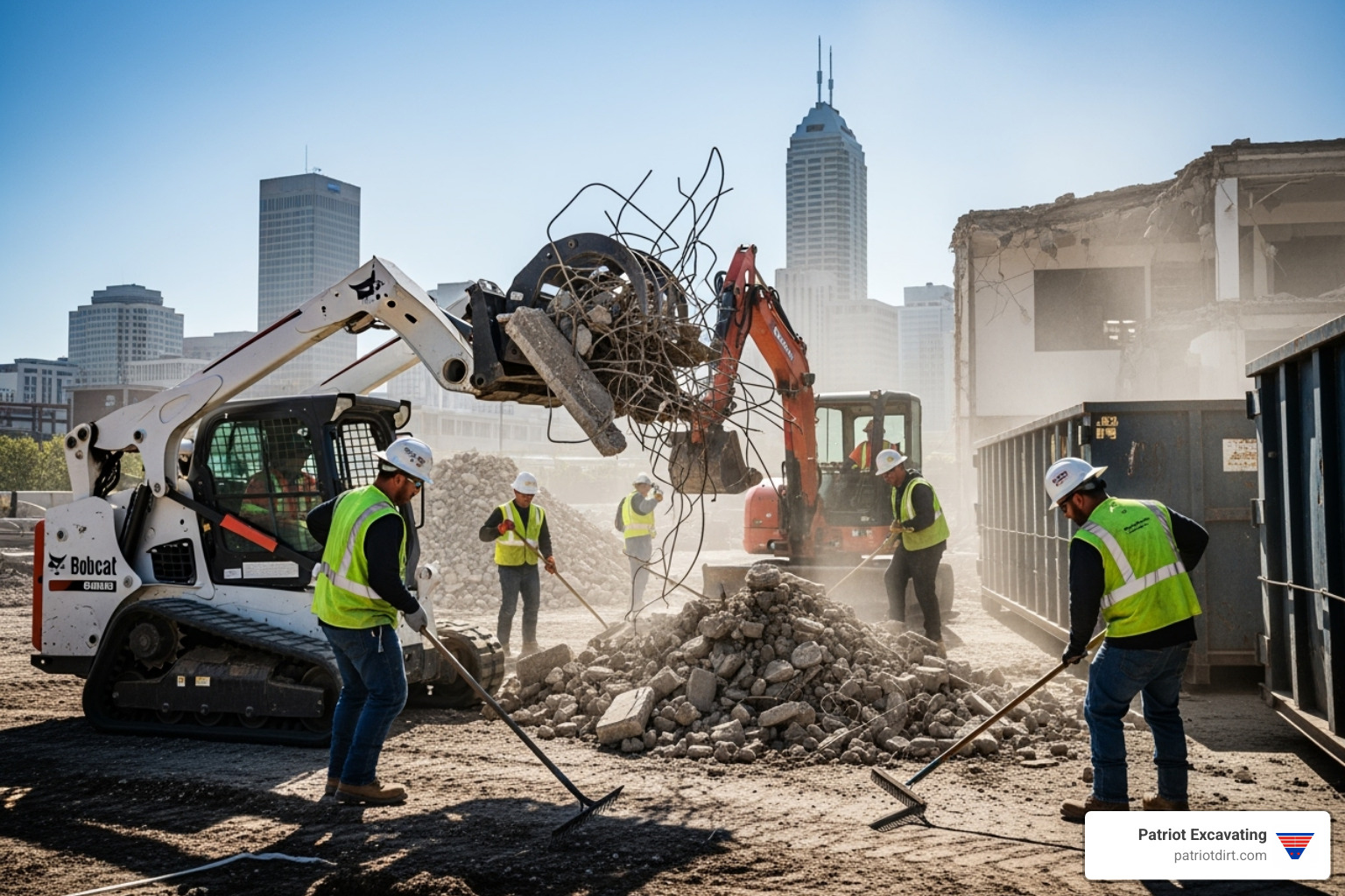 demolition cleaning services in indianapolis