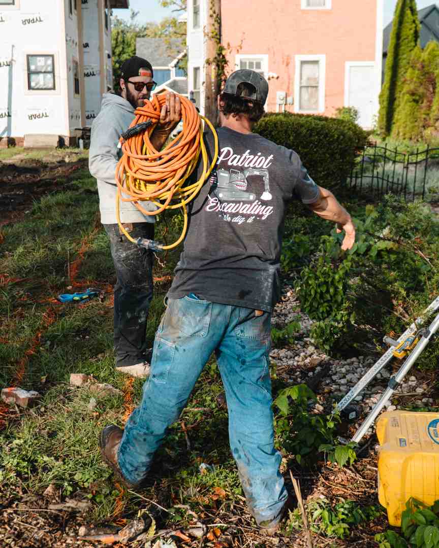 commercial water line installation