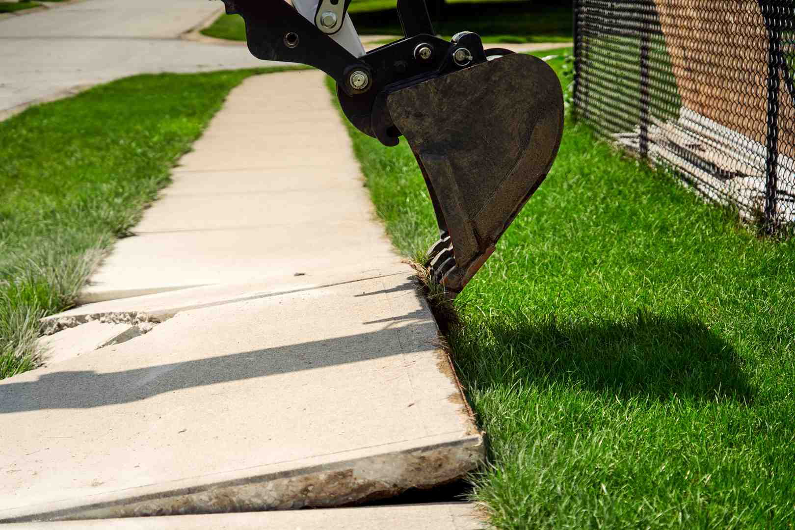Beech Grove residential street - Beech Grove IN sewer repair